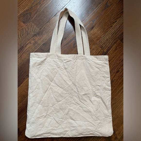 Just Married Canvas Tote Bag newlywed novelty print tote bag bride groom wedding - Picture 9 of 16